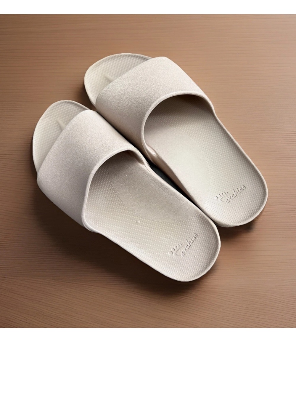 Archies Arch Support Slides Taupe Mens Size 11 EUC